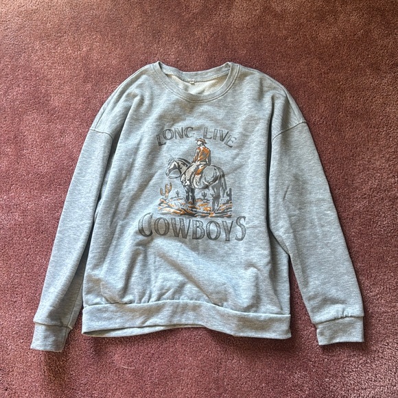 Tops - Western crewneck